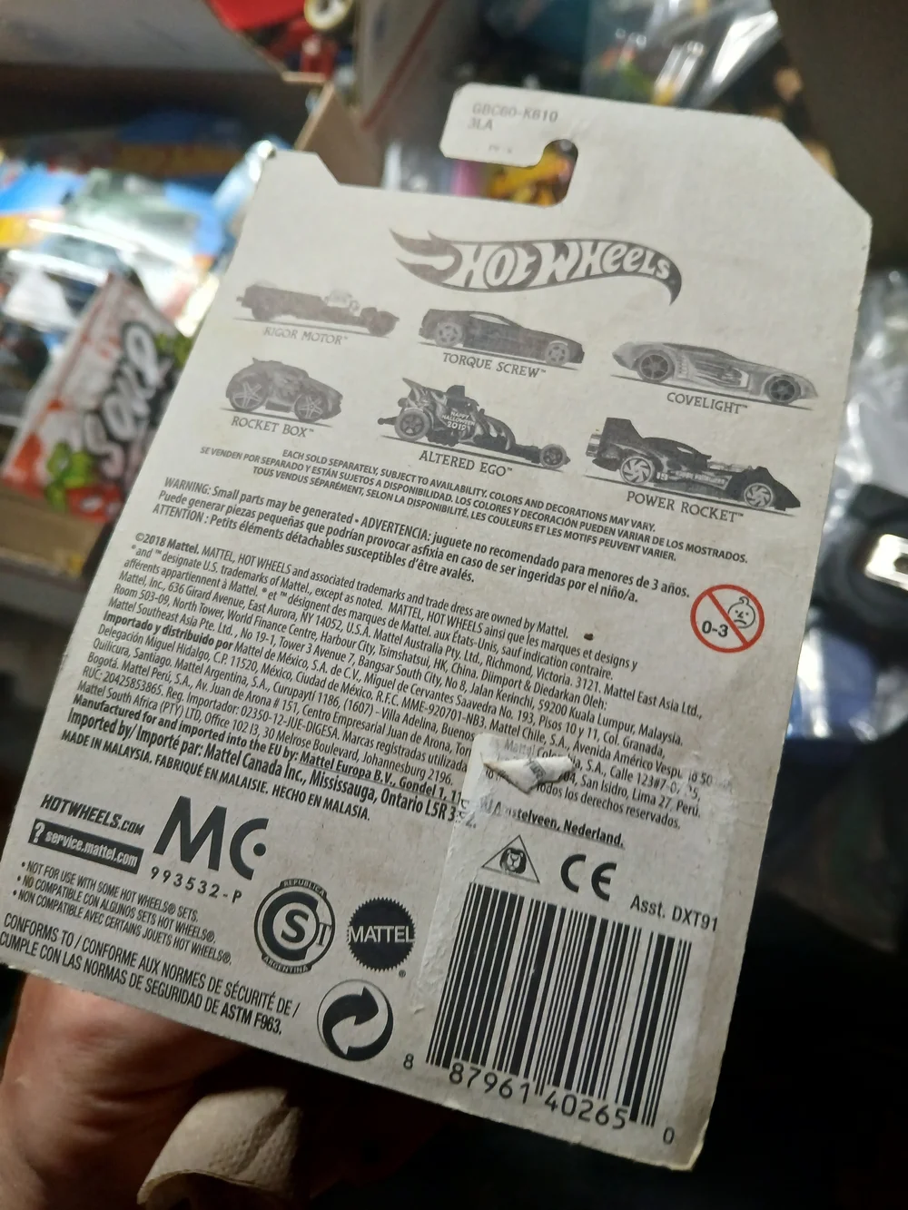 2019 Hot Wheels Happy Halloween Series Torque Screw (#2/6),